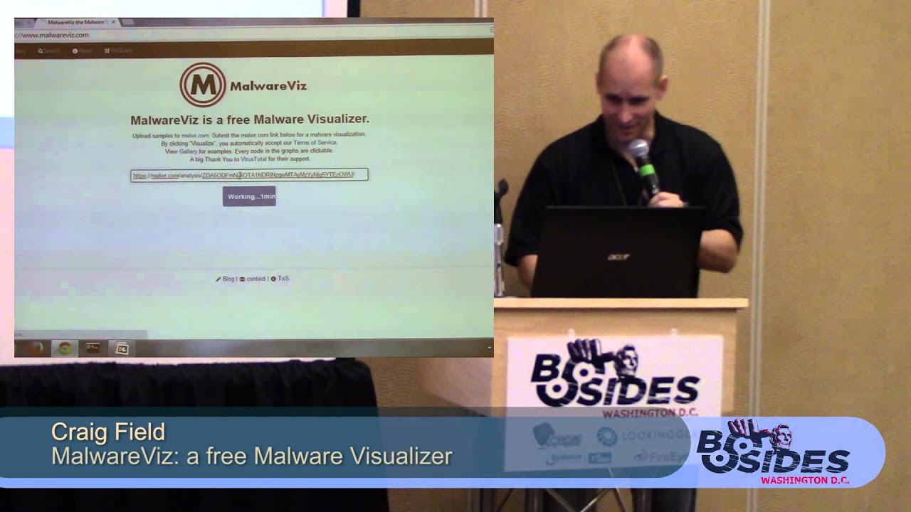 BSides DC 2014 - MalwareViz: a free Malware Visualizer