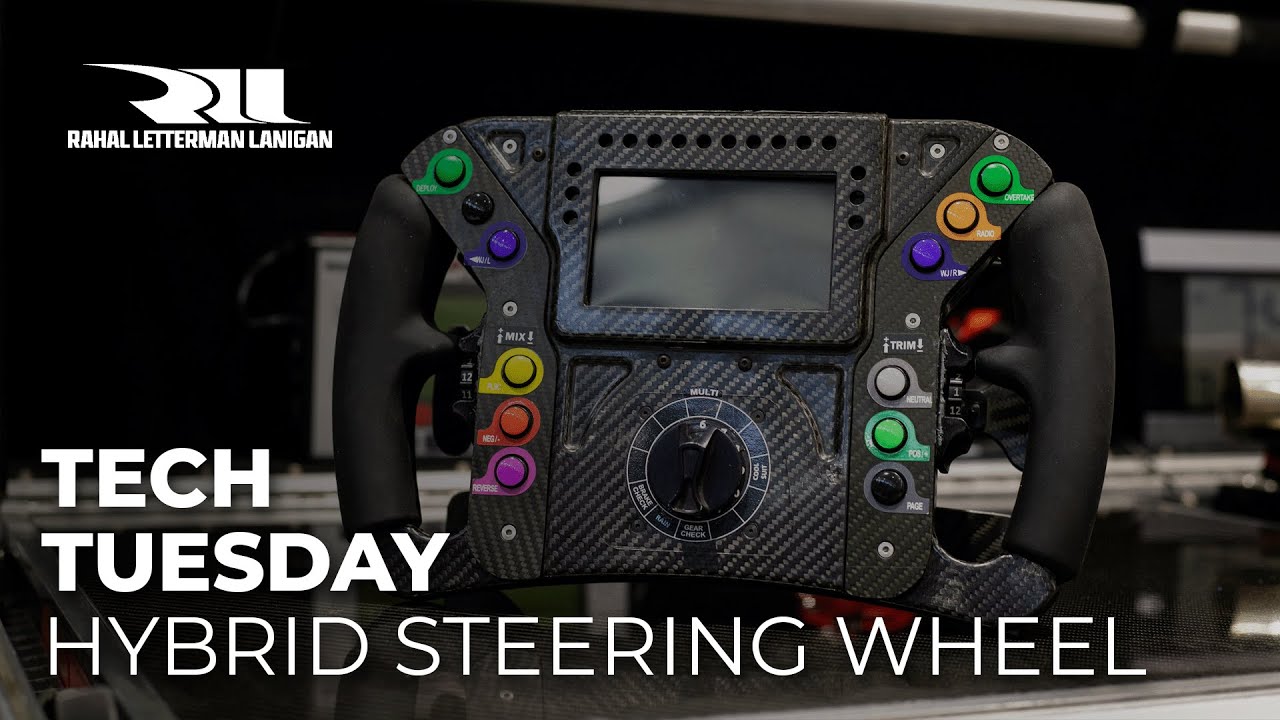 INDYCAR #HYBRID STEERING WHEEL