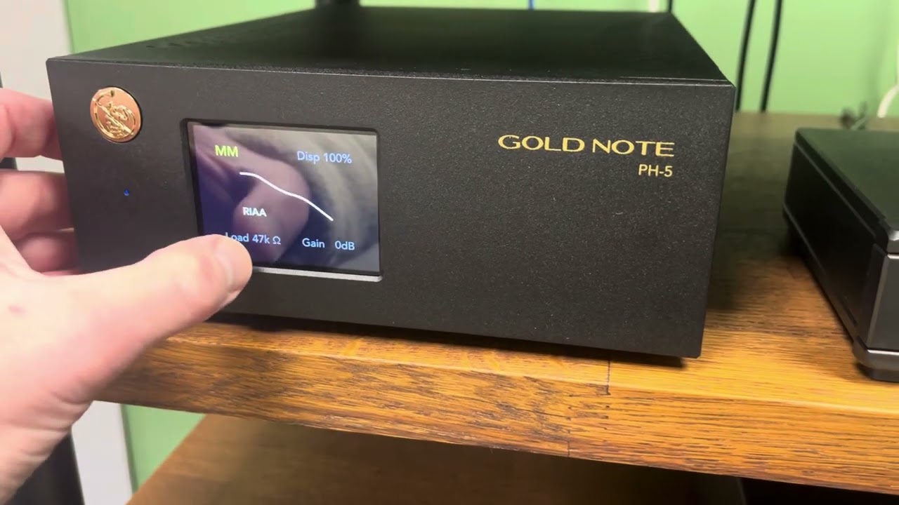 Gold Note PH5 - our go-to Phono Stage
