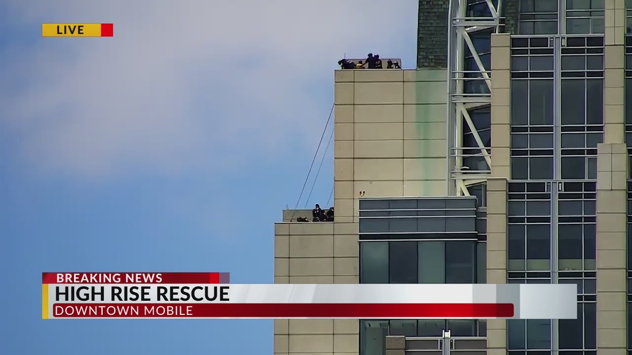 High Rise Rescue at RSA Tower in downtown Mobile