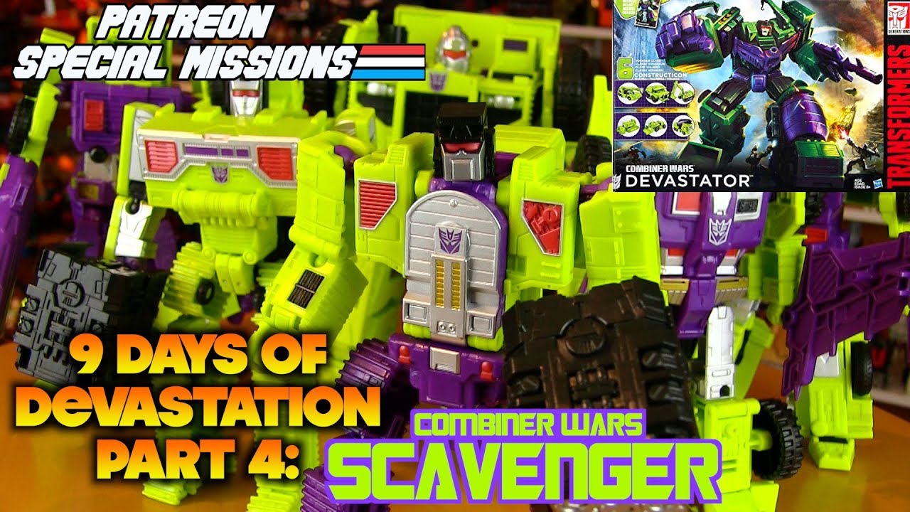Patreon Special Missions: Combiner Wars Devastator [Part 4 of 9] - SCAVENGER