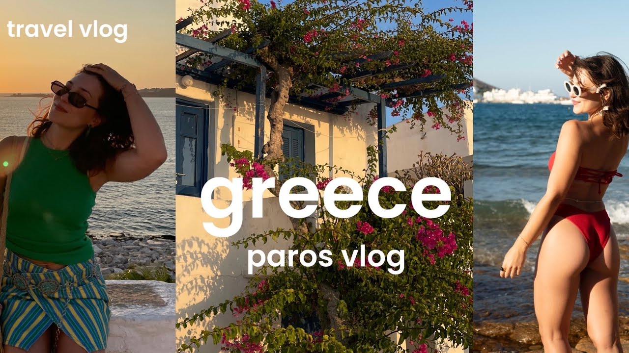 paros, greece vlog (with day trips to antiparos & koufonisi)
