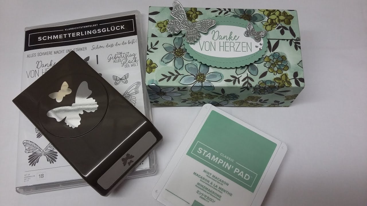 Bye Bye Stanz- und Falzbrett f&uuml;r Geschenkt&uuml;ten #3... Watch me craft... Stampin' Up!