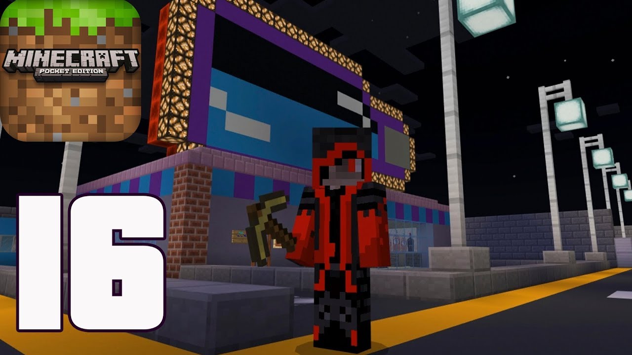 Minecraft: PE - Gameplay Walkthrough Part 16 - McDonald Mystery (Horror) (iOS, Android, Windows 10)