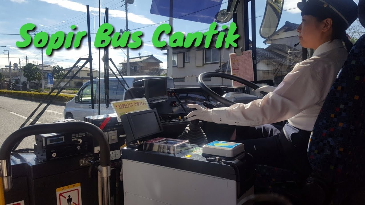 Begini sopannya sopir bus dijepang