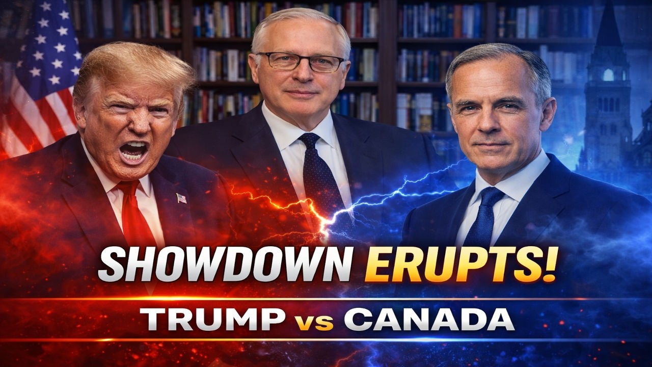 Trump Escalates Canada Showdown — Mark Carney Fires Back in Historic Move