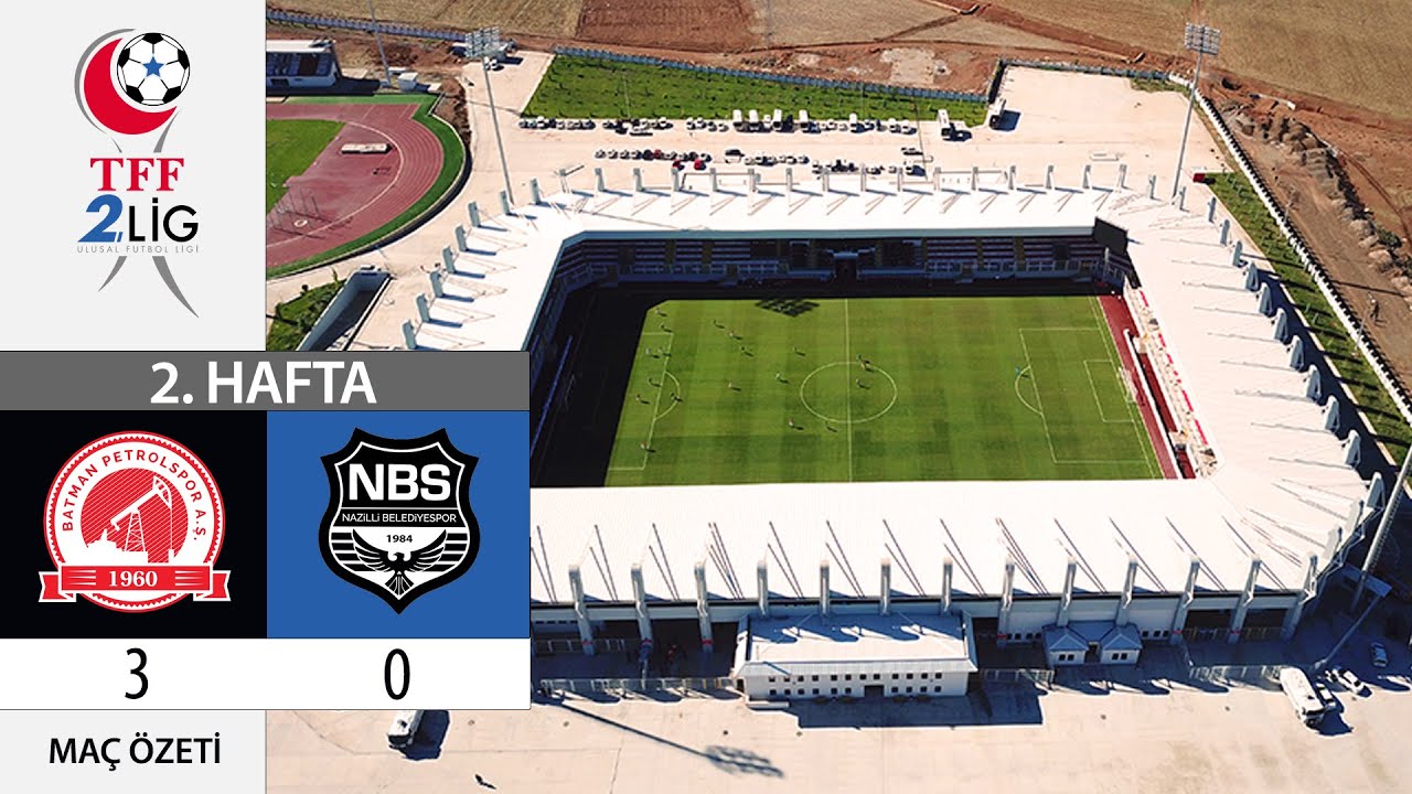 Batman Petrolspor 3-0 Nazilli Bld. MAÇ ÖZETİ | TFF 2.Lig - 2022/23
