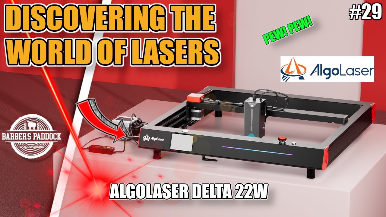 Discovering the world of lasers with the AlgoLaser Delta 22w
