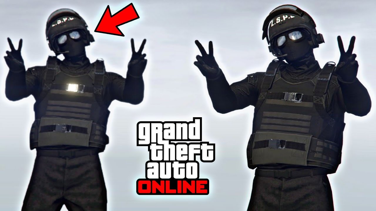 CONJUNTO SWAT/ NO HACK/ POLICE OUTFIT 🚨 - GTA ONLINE - ps4/Xbox One/PC