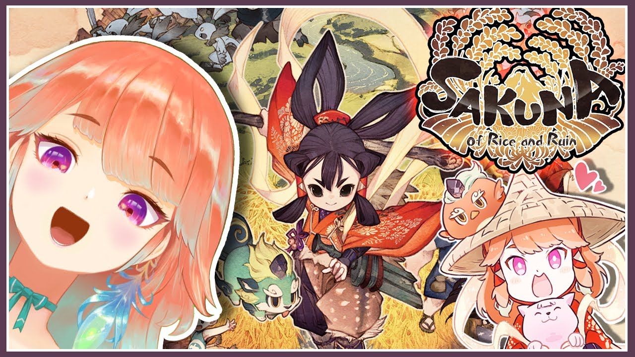 【Sakuna: Of Rice and Ruin】Farming and 2D Platforming..BEST COMBINATION???  #kfp #キアライブ