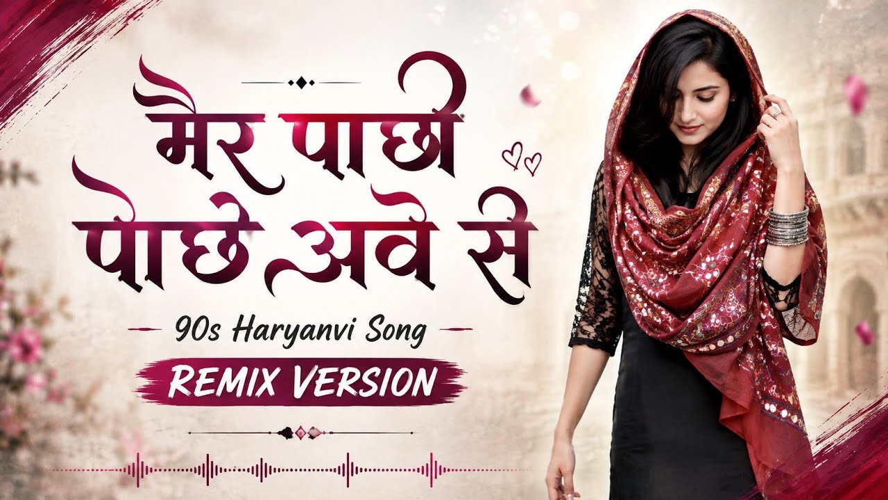 Mera pache pache  Ave se (मेरे पाछे पाछे अवे से कौन मतबल तेरा से) 90s, haryanvi song remix version