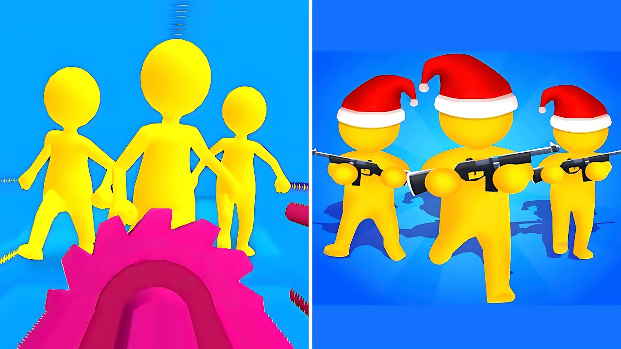 Gun Clash 3D Vs Join Clash 3D🧿🟢🔴Max Levels Walkthrough Android IOS Gameplay
