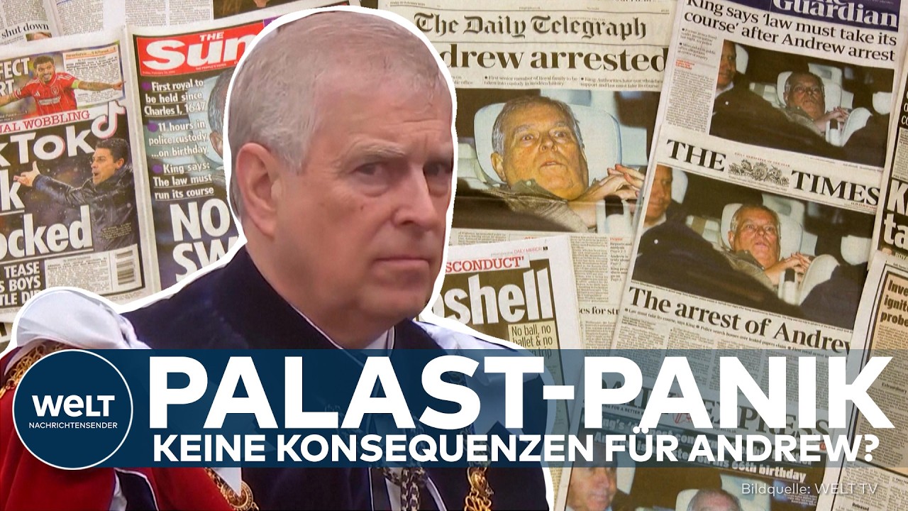 EPSTEIN-SKANDAL: Ex-Prinz Andrew wieder frei! Polizei untersucht Weitergabe von sensiblen Daten