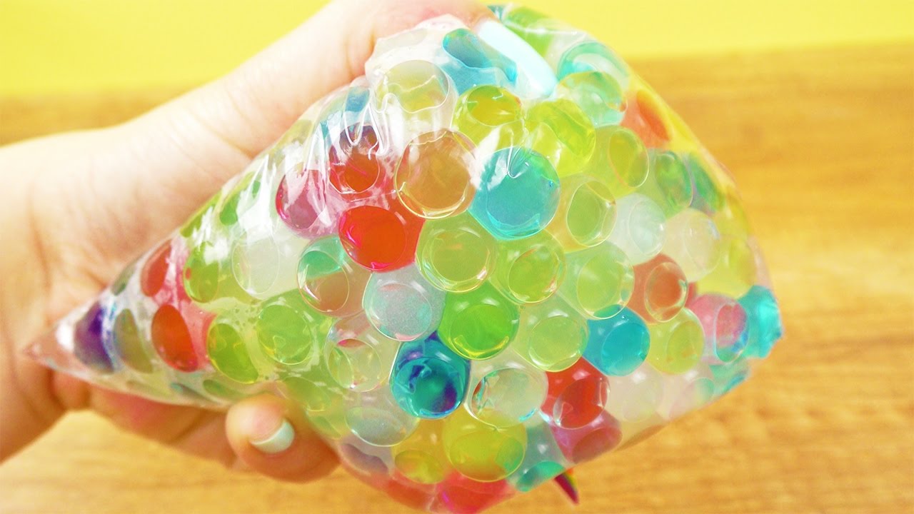 ANTISTRESSBALL Alternative mit Wasserperlen | Orbeez Antistresstüte | Super einfach DIY Idee