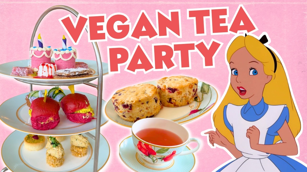 Vegan Alice In Wonderland Tea Party at Disney