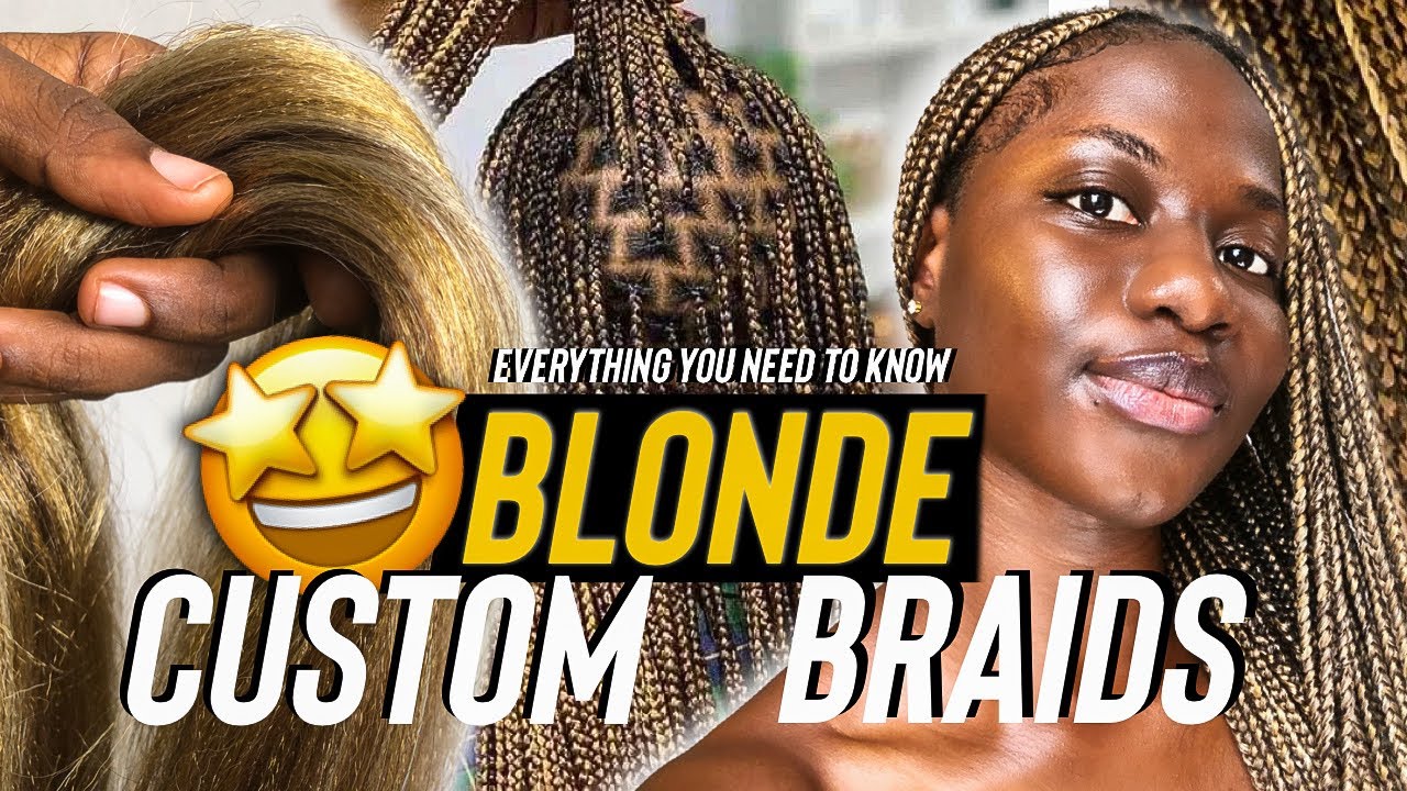 HOW TO: PERFECT CUSTOM BLONDE BRAIDING HAIR BLEND FOR BRAIDS [DARK SKIN FRIENDLY] *VERY DETAILED*