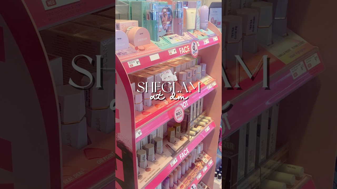 #sheglam at dm ! 💗 #dm #drugstore #cbeauty #chinesemakeup #shein #viral #shorts #fyp #kbeauty #fypシ