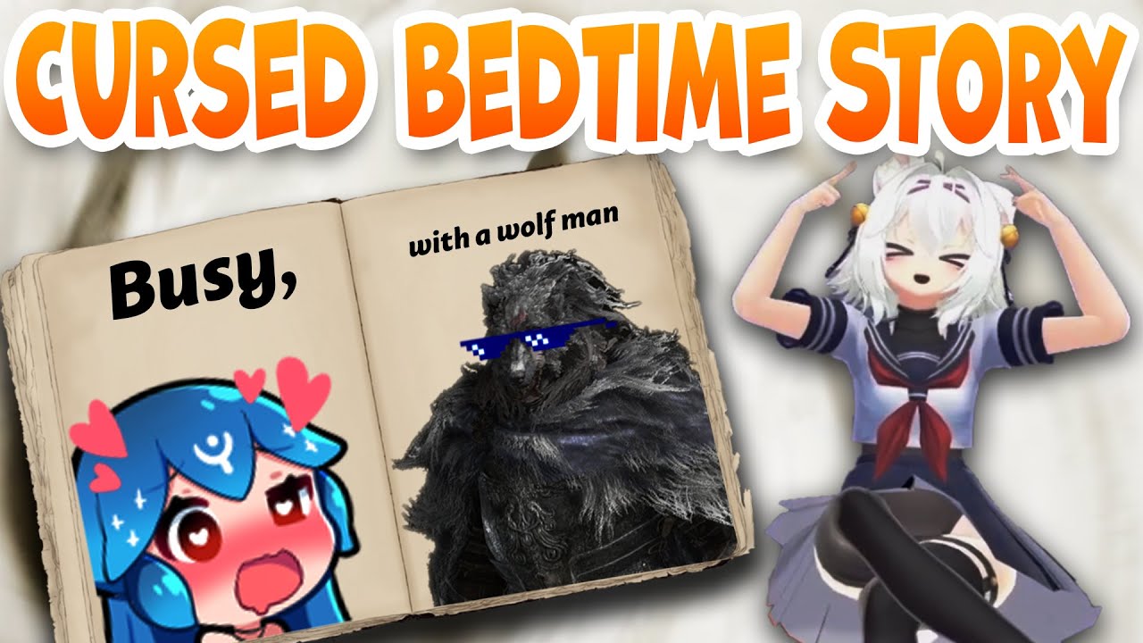 Filian Reacts to my Cursed Vtuber Bedtime Story