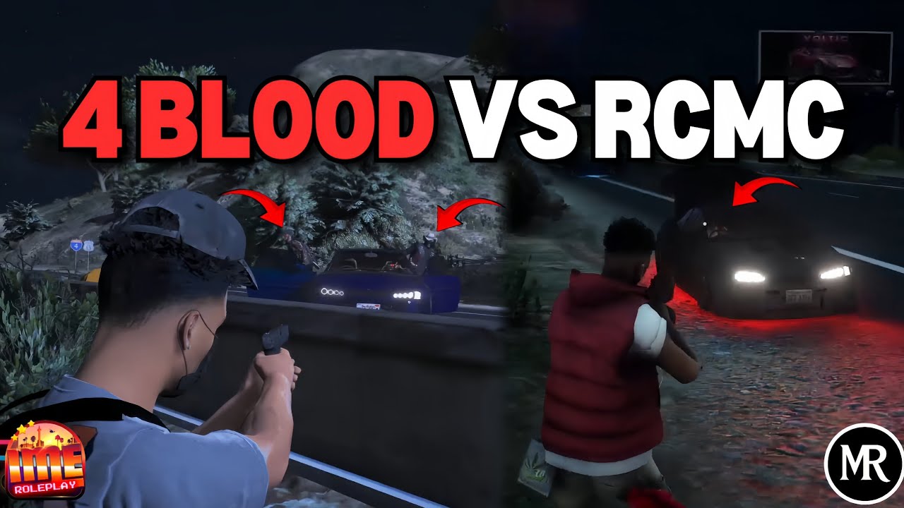 KOTA SIAGA 2 !! INISIASI 4BLOOD VS RCMC BERUJUNG DISERANG BURGENK ?! GTA V ROLEPLAY #imeroleplay 