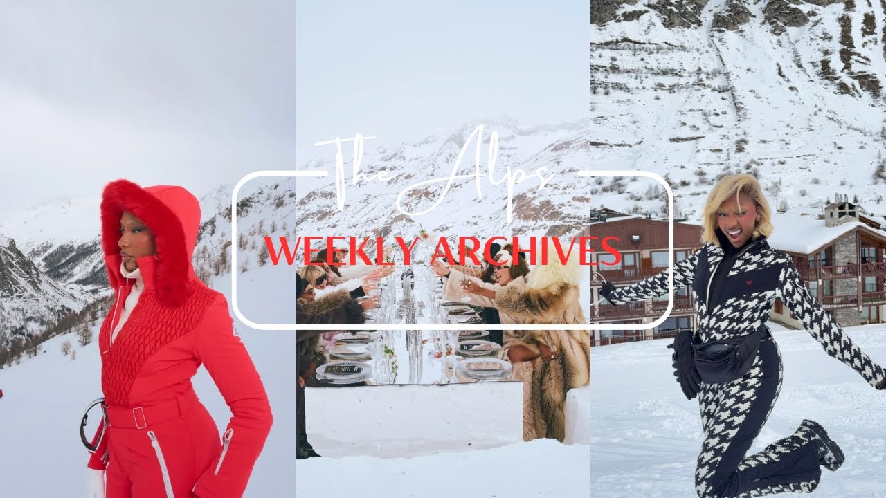 Компания L'Oréal отвезла меня в Валь-д'Изер... Теперь я, наверное, умею кататься на лыжах, правда...