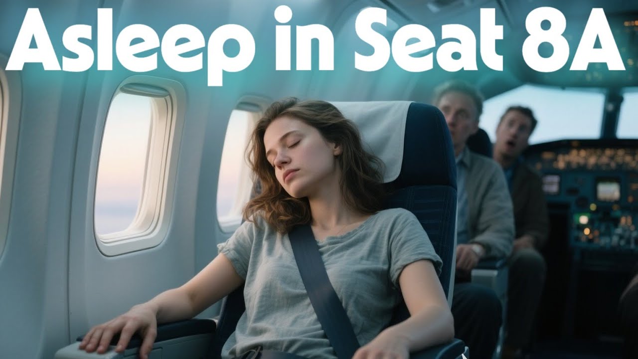 She Was Asleep in Seat 8A — Until the Captain Asked Who Had Combat Flight Experience