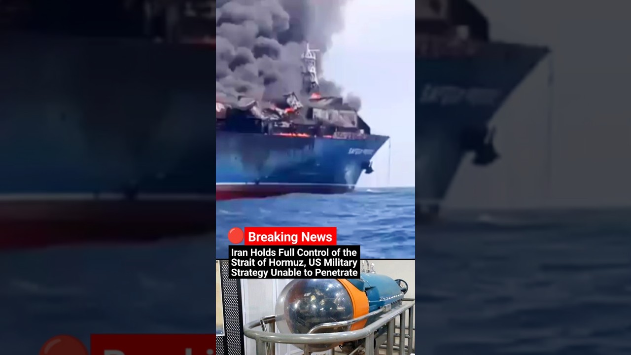 🔴 BREAKING NEWS: Iran Full Control of the Strait of Hormuz, US Military Strategy Unable to Penetrate