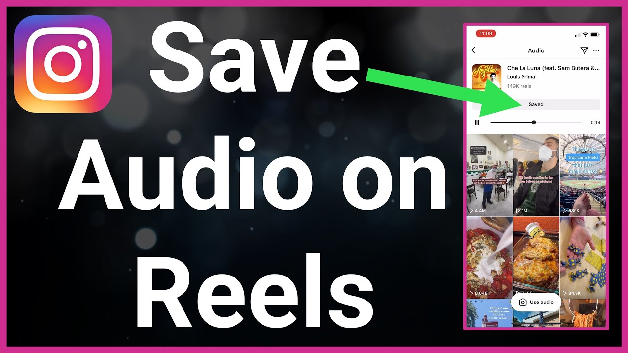 How To Save Audio On Instagram Reels
