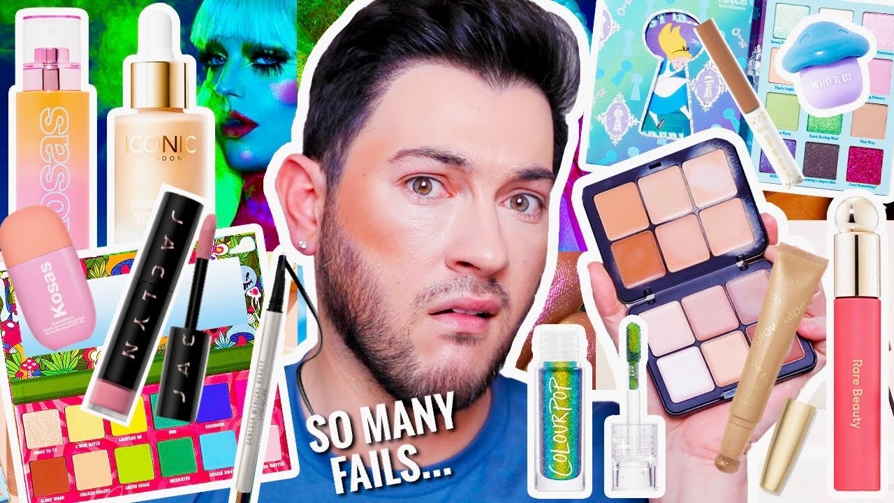 TESTING NEW VIRAL OVER HYPED MAKEUP! we have flops...