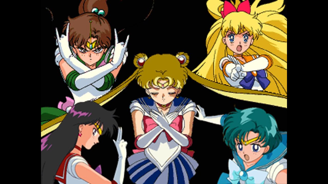OpenBor Sailor Moon Arcade, Moon, Saturn, Mercury, Mars, Jupiter, Venus Show up