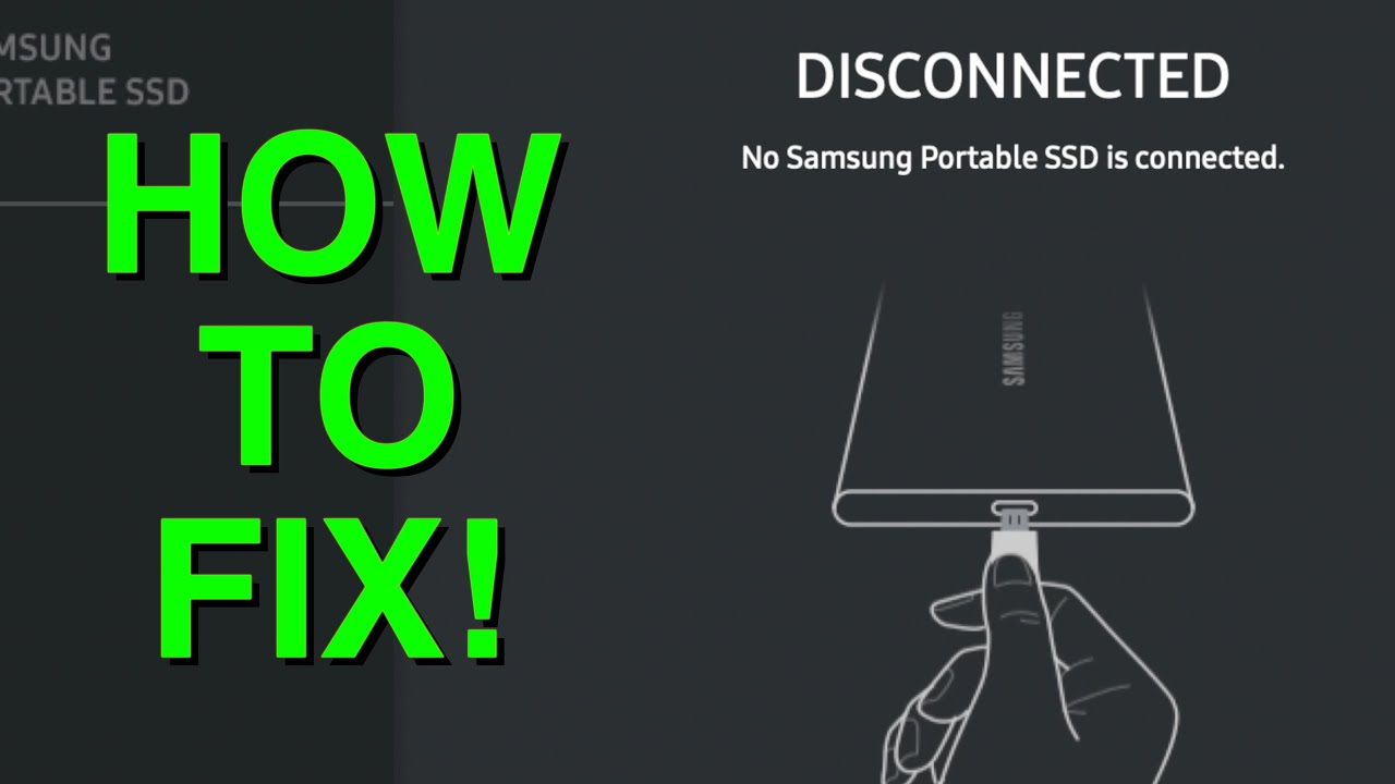 How To Fix Samsung SSD Not Detected Mac Air