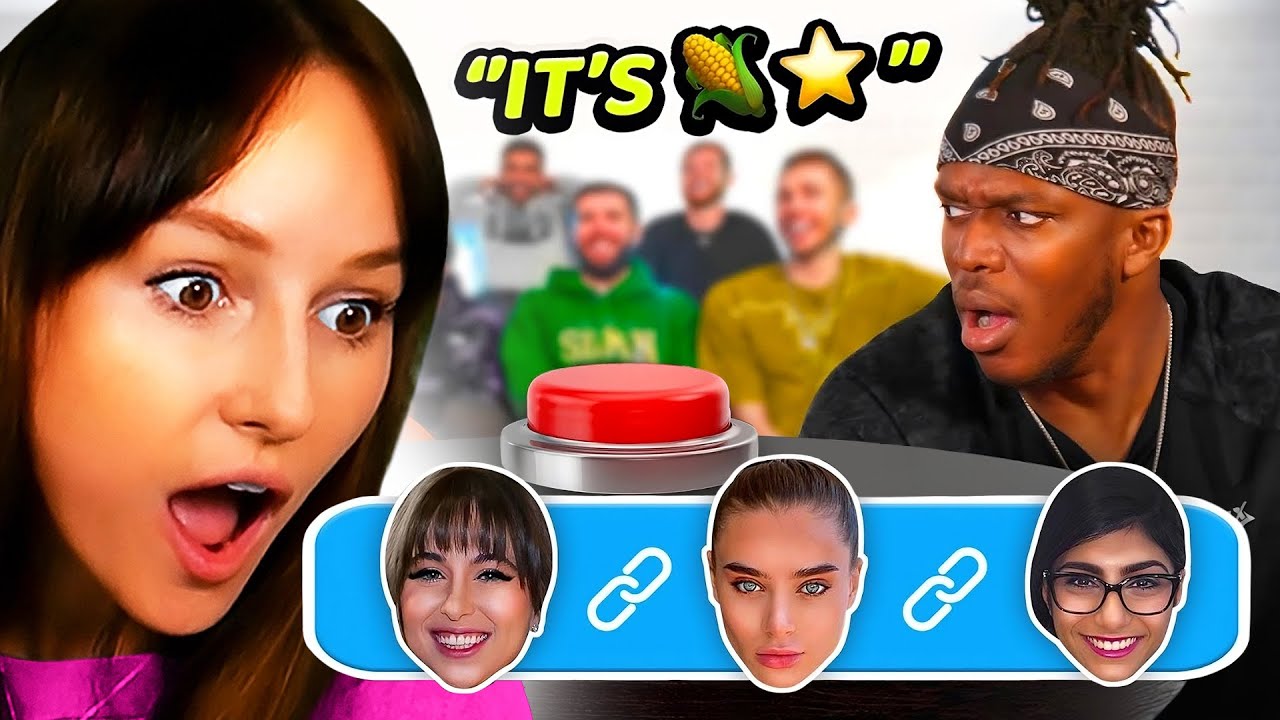 Freya Reacts to SIDEMEN GUESS THE LINK: OFFENSIVE EDITION