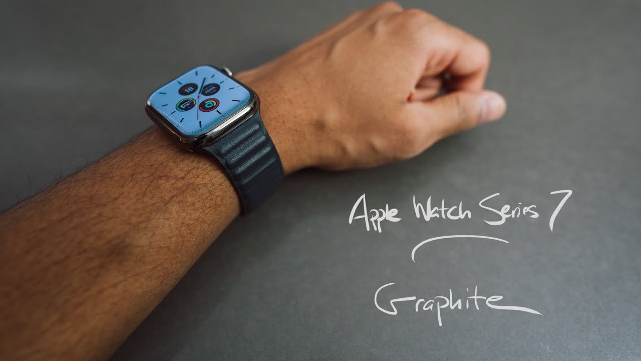 Apple Watch Series 7: Graphite Unboxing