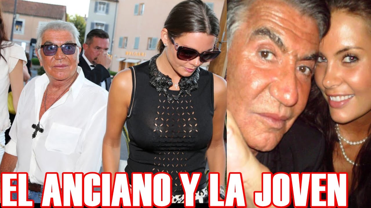 ROBERTO CAVALLI  EL MILLONARIO DE 81 AÑOS  CON SU NOVIA 45 AÑOS MENOR QUE EL
