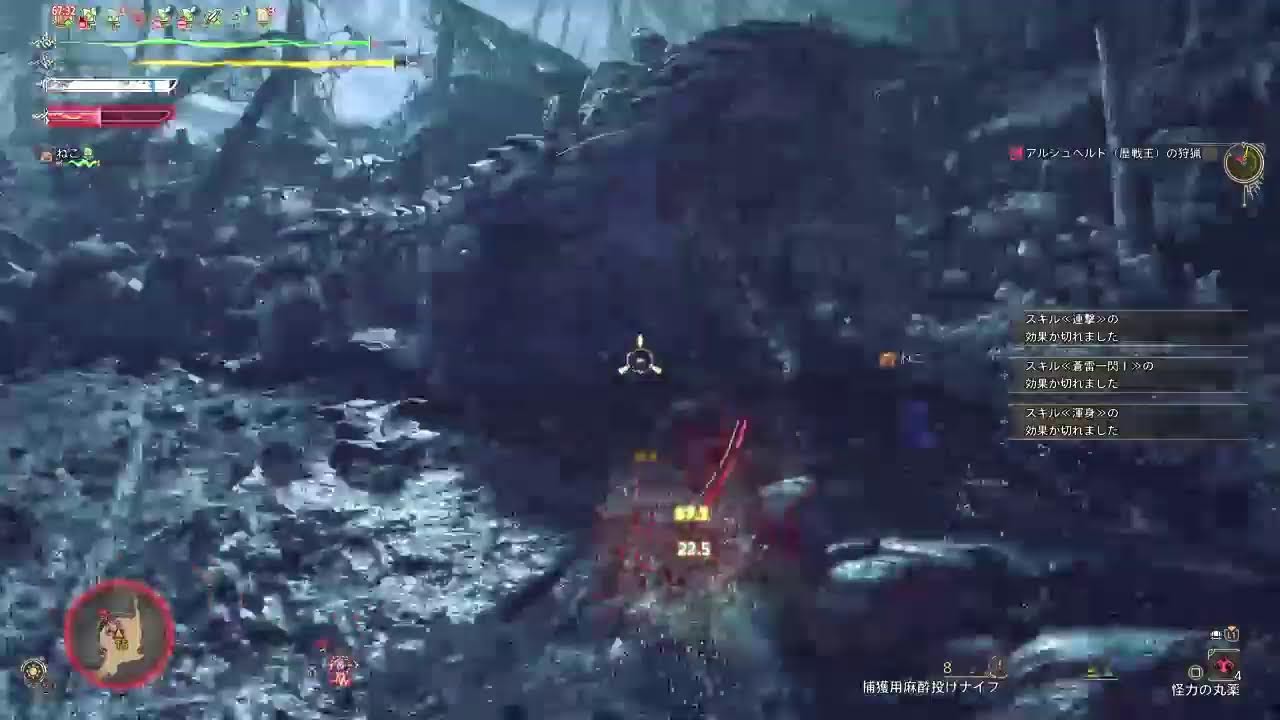 [MHWs]太刀の練習