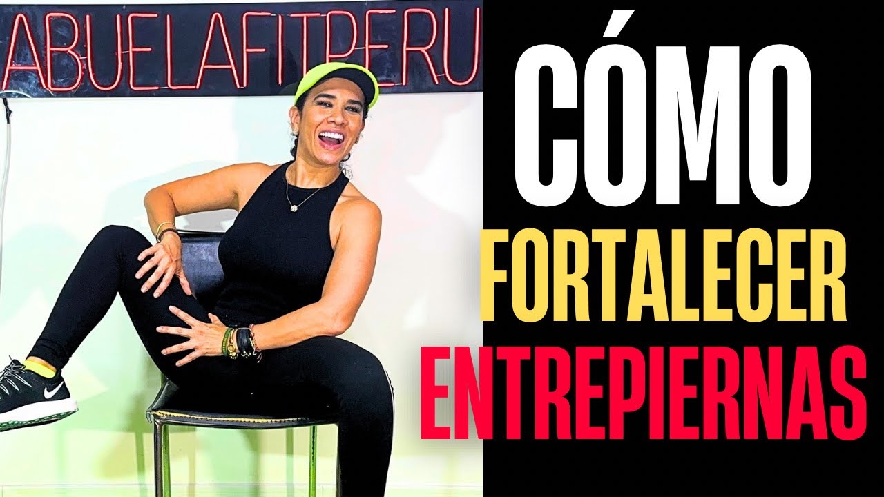 ENTREPIERNAS FUERTES Y BONITAS 🔥 #gymencasa #abuelafitperu #entrepiernas