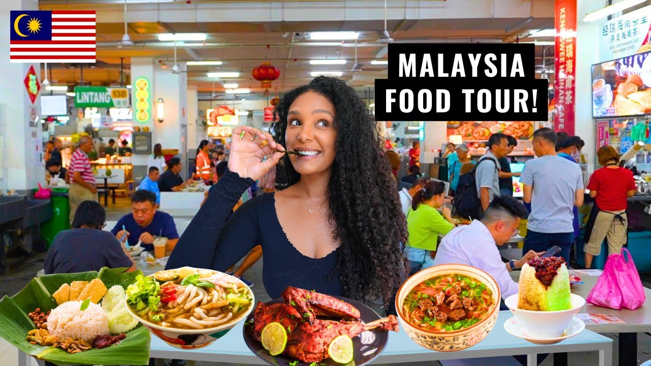 Ultimate MALAYSIAN FOOD Tour in Kuala Lumpur🇲🇾 (Malay, Chinese and Indian Food!)