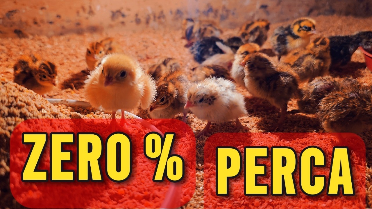 O MELHOR JEITO PARA CRIAR PINTINHOS DE CODORNA E N&Atilde;O TER PERDAS, 0% DE MORTALIDADE!