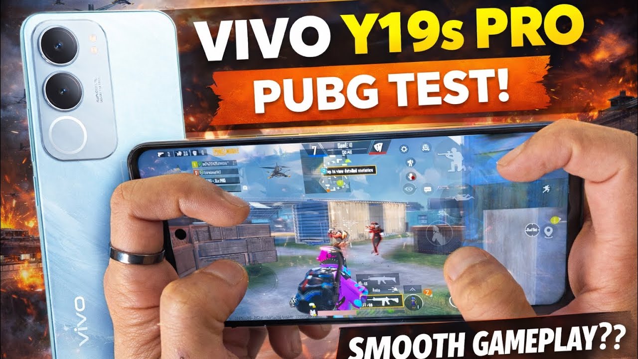 Vivo Y19s Pro PUBG Test 🔥 smooth Gameplay or Lag? Full Gaming Review!