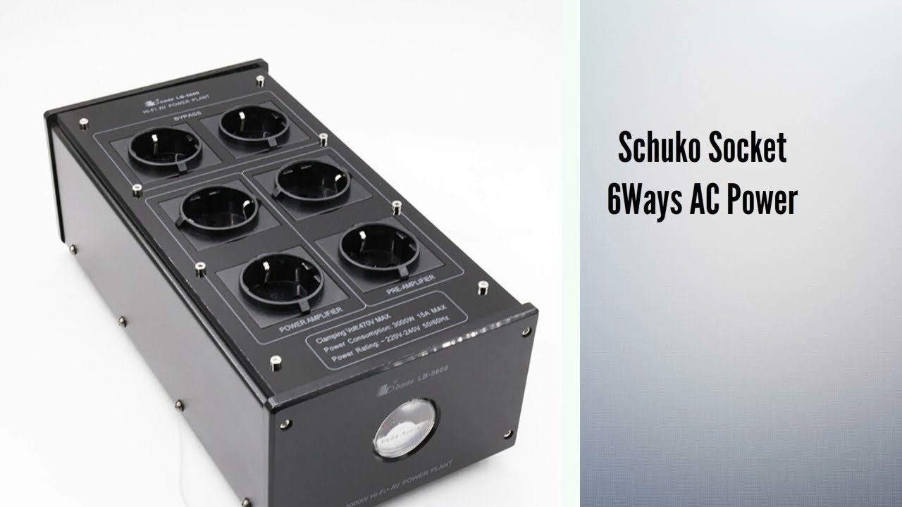 Bada LB 5600 HiFi Power Filter Plant Audiophile Power Purifier Review 2022