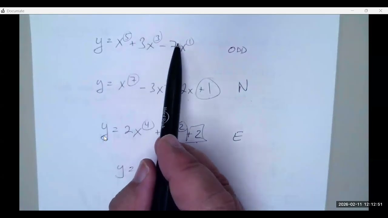 MATH 2412 21   CH 2 SEC 3   Properties of Functions   W4 D2