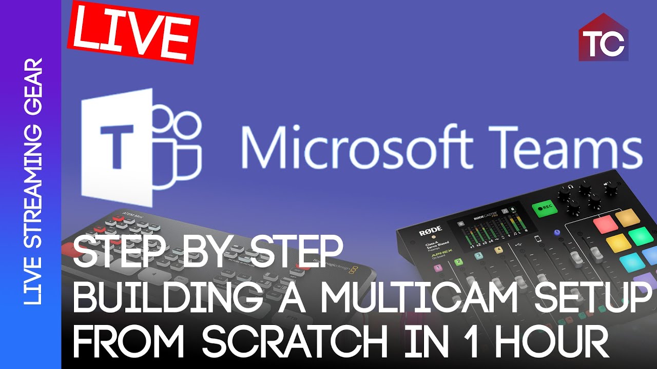 How to create a multi-camera production for MS teams