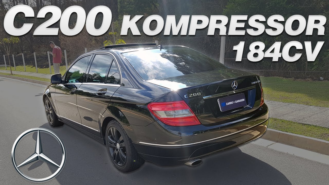 C200 KOMPRESSOR 1.8 184CV - SEU PRIMEIRO CARRO PREMIUM?!
