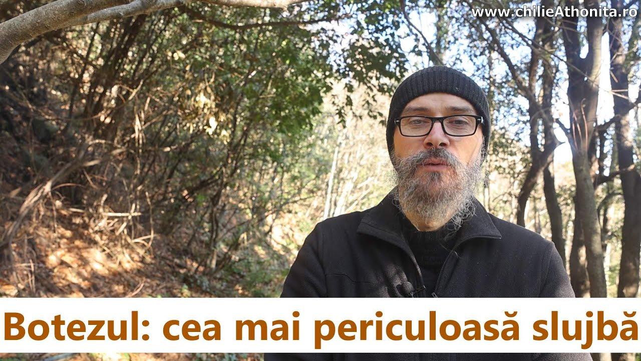Botezul: cea mai periculoasă slujbă - p. Teologos