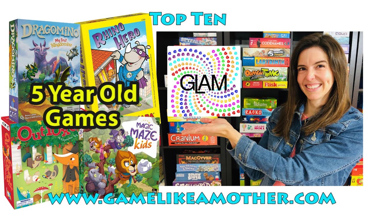 Game Like a Mother Top Ten January 2022: 5 Year Old Games