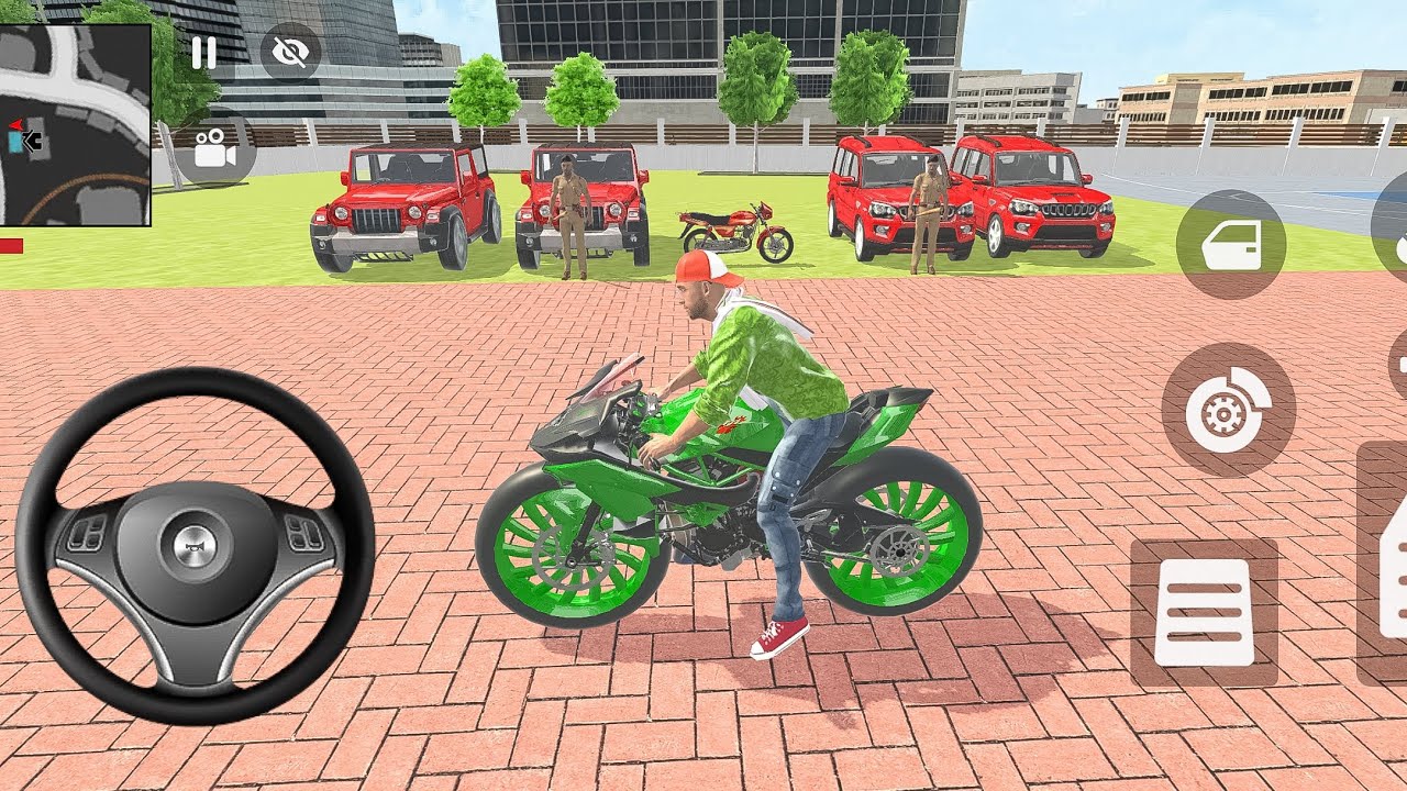 🎮 Franklin Order By 2️⃣ Scorpio 2️⃣ Thar And 1️⃣ Honda Splender bike 💥 Indian Theft Aura Simulator