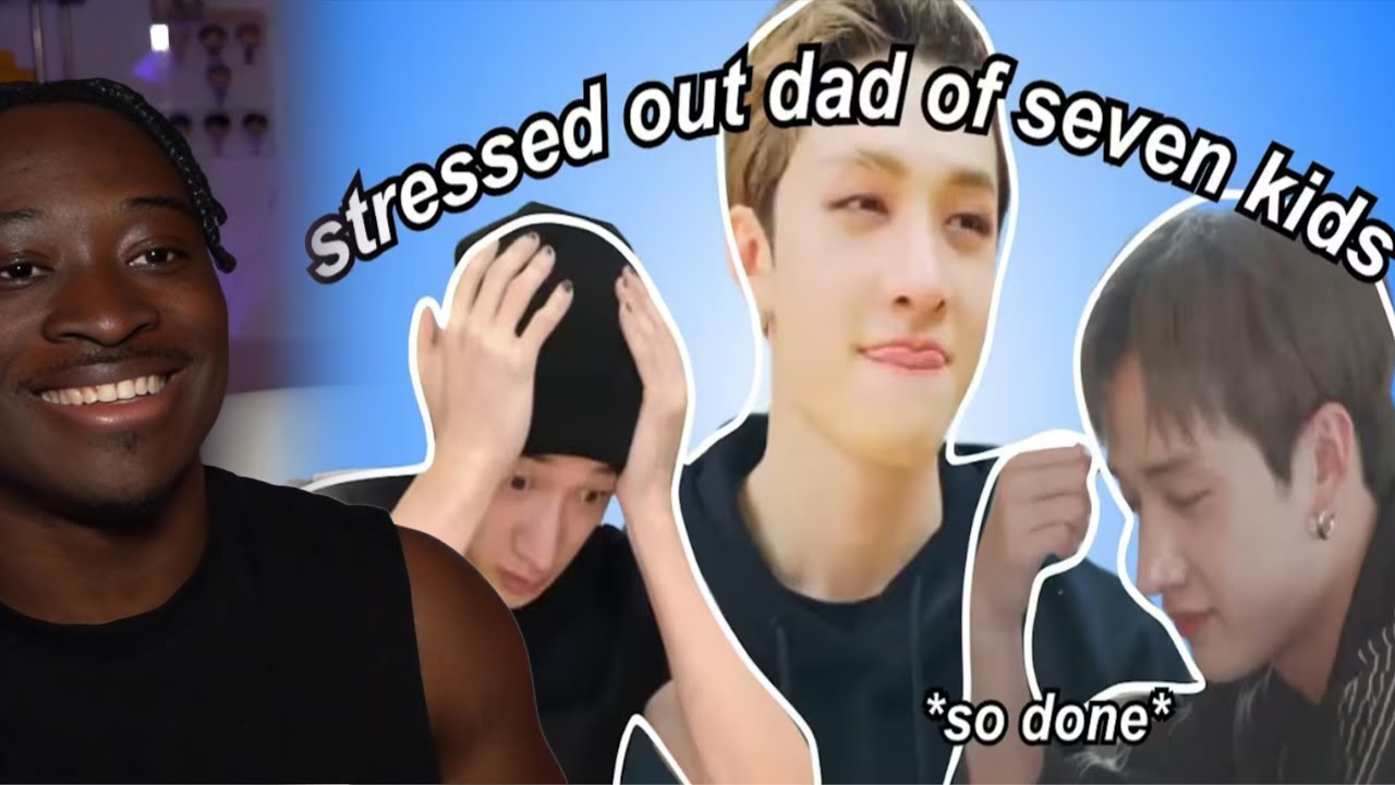 Bangchan being a STRESSED OUT dad of 7 kids!