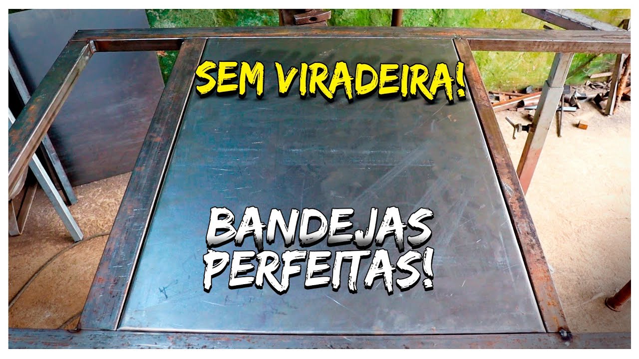 Sem ''ter'' Dobradeira Faça Bandejas Perfeitas! Macete Simples dá resultado igual de uma Máquina.