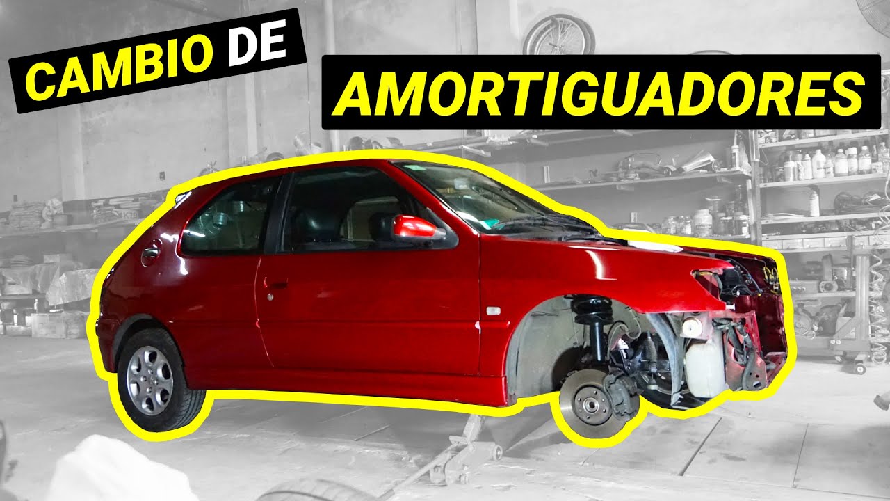 COMO HACER un cambio de AMORTIGUADORES