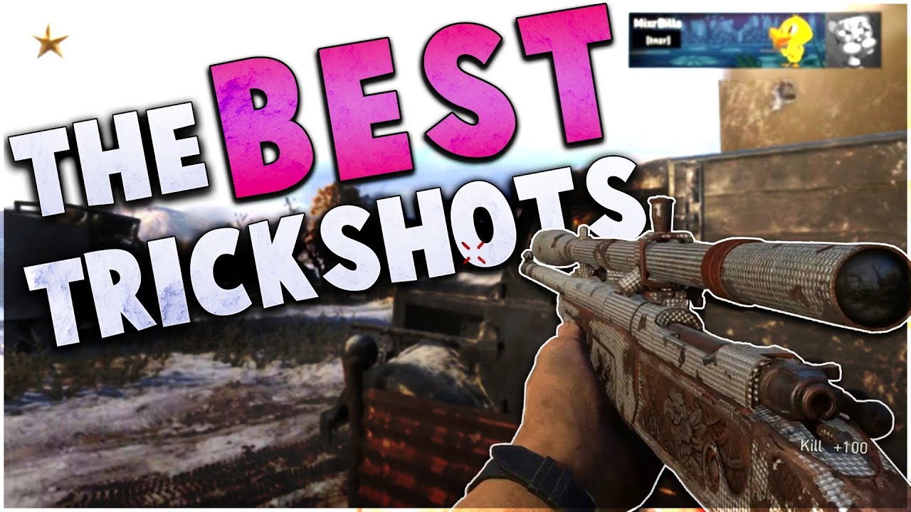 THE MOST INSANE WW2 TRICKSHOTS! (Best Call Of Duty Trickshots)