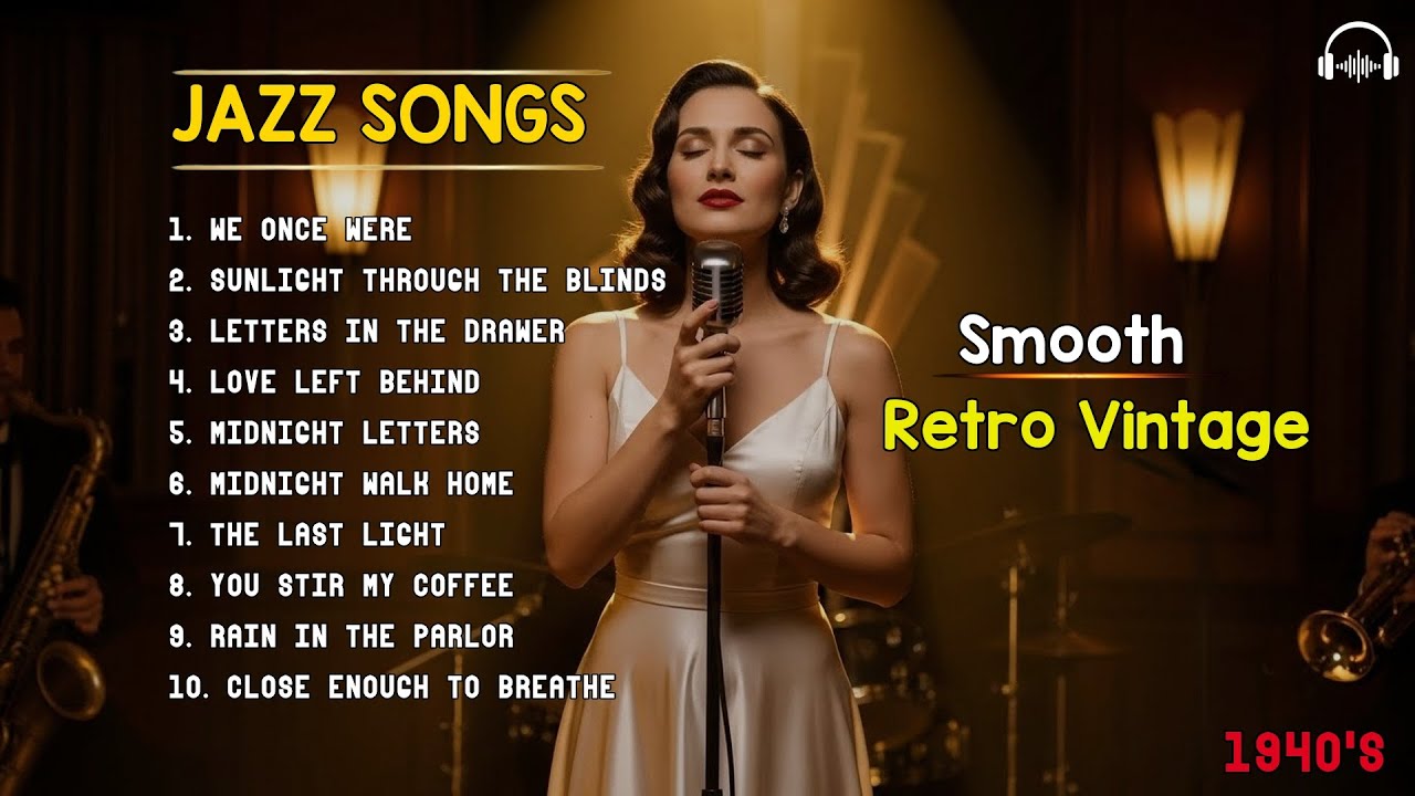 1930s Elegant Swing Jazz Lounge – Classic Vintage Retro Jazz for Night Calm